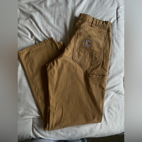 Pants Rugged Flex Relaxed Fit Canvas 5pocket Work Pant Carhartt Brown